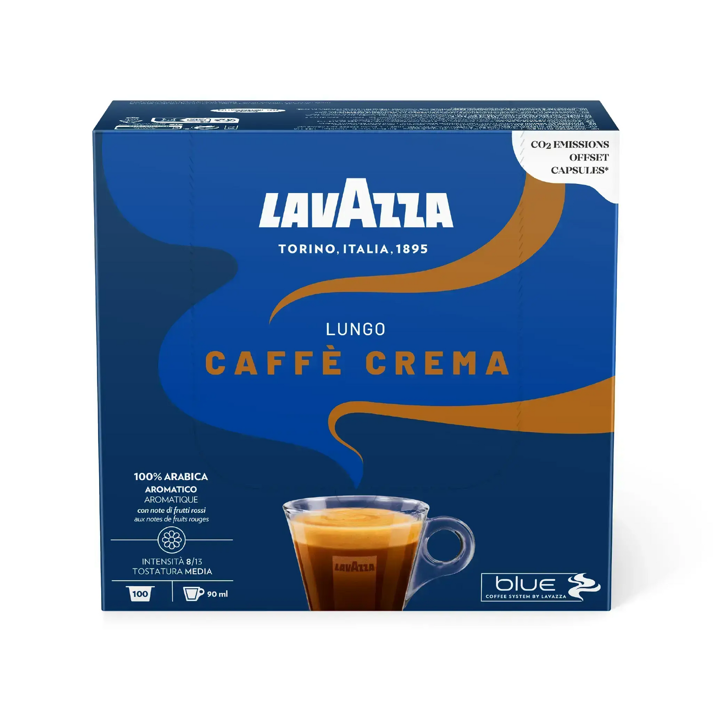 Lavazza Blue - Crema Lungo x 100 Capsules LAVAZZA