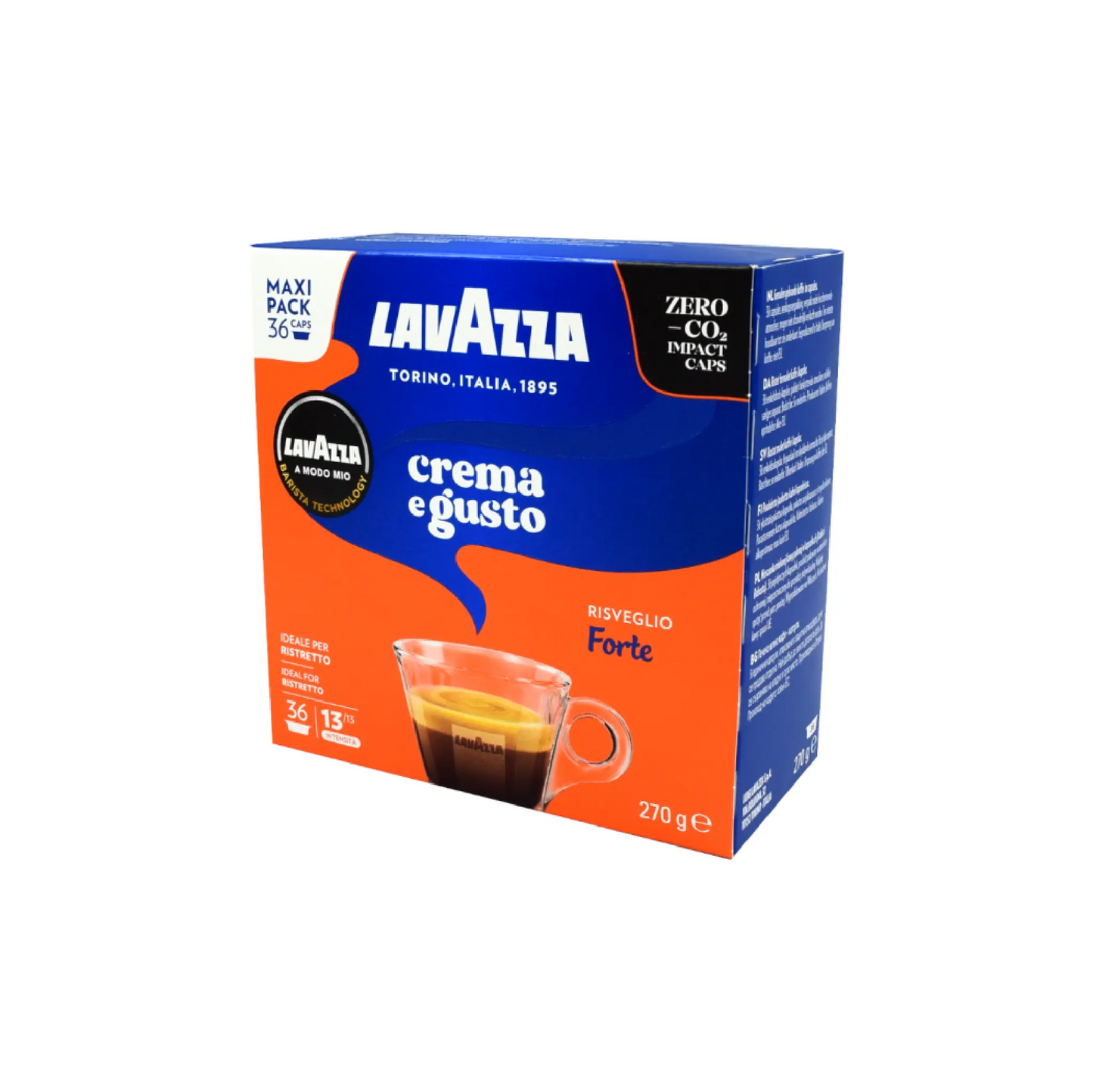 Lavazza AMM - Crema Gusto Forte x36 Capsules ITALIAN COFFEE