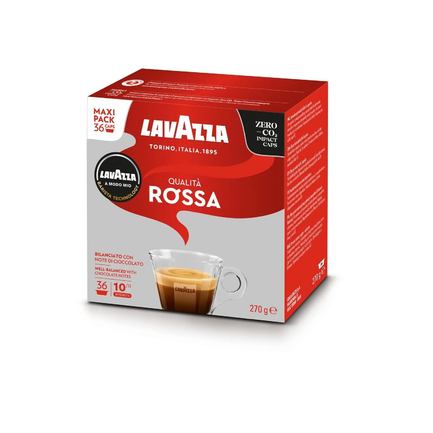 Lavazza AMM - Qualità Rossa x36 Capsules ITALIAN COFFEE