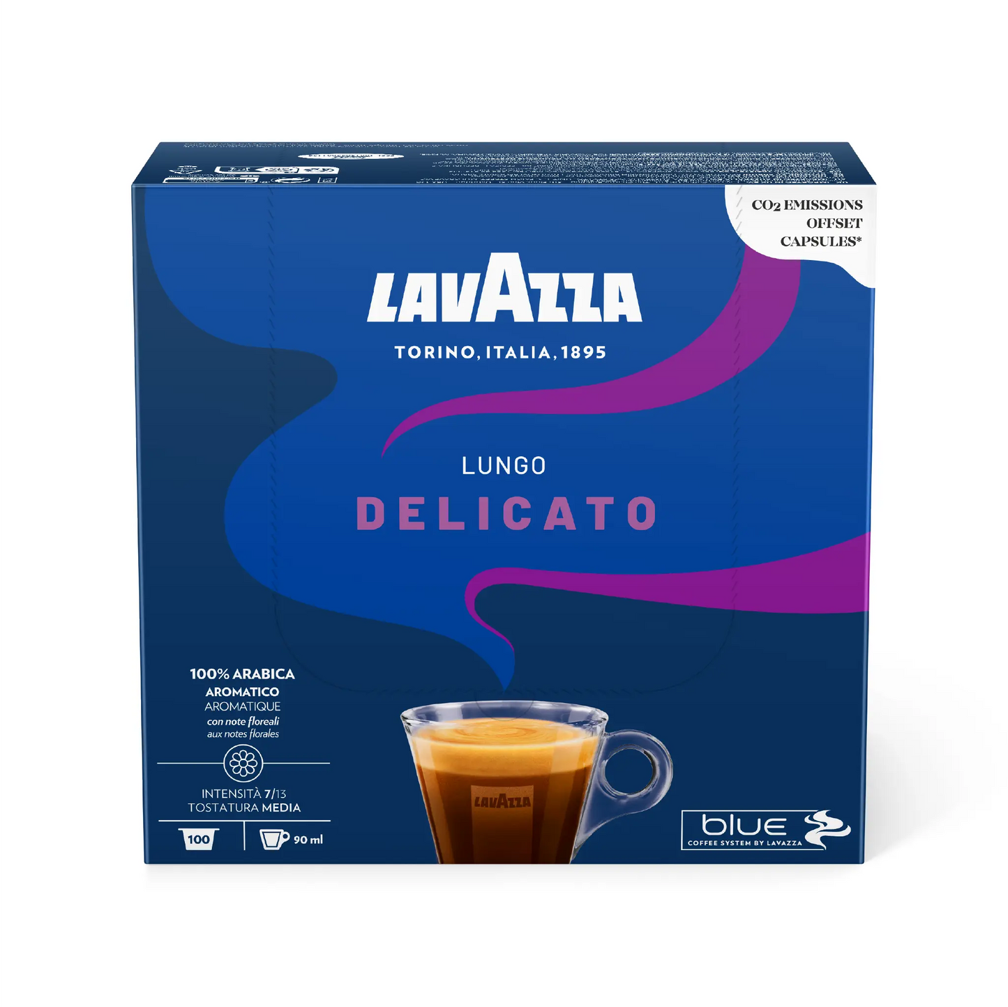 Lavazza Blue - Delicato Lungo x 100 Capsules LAVAZZA