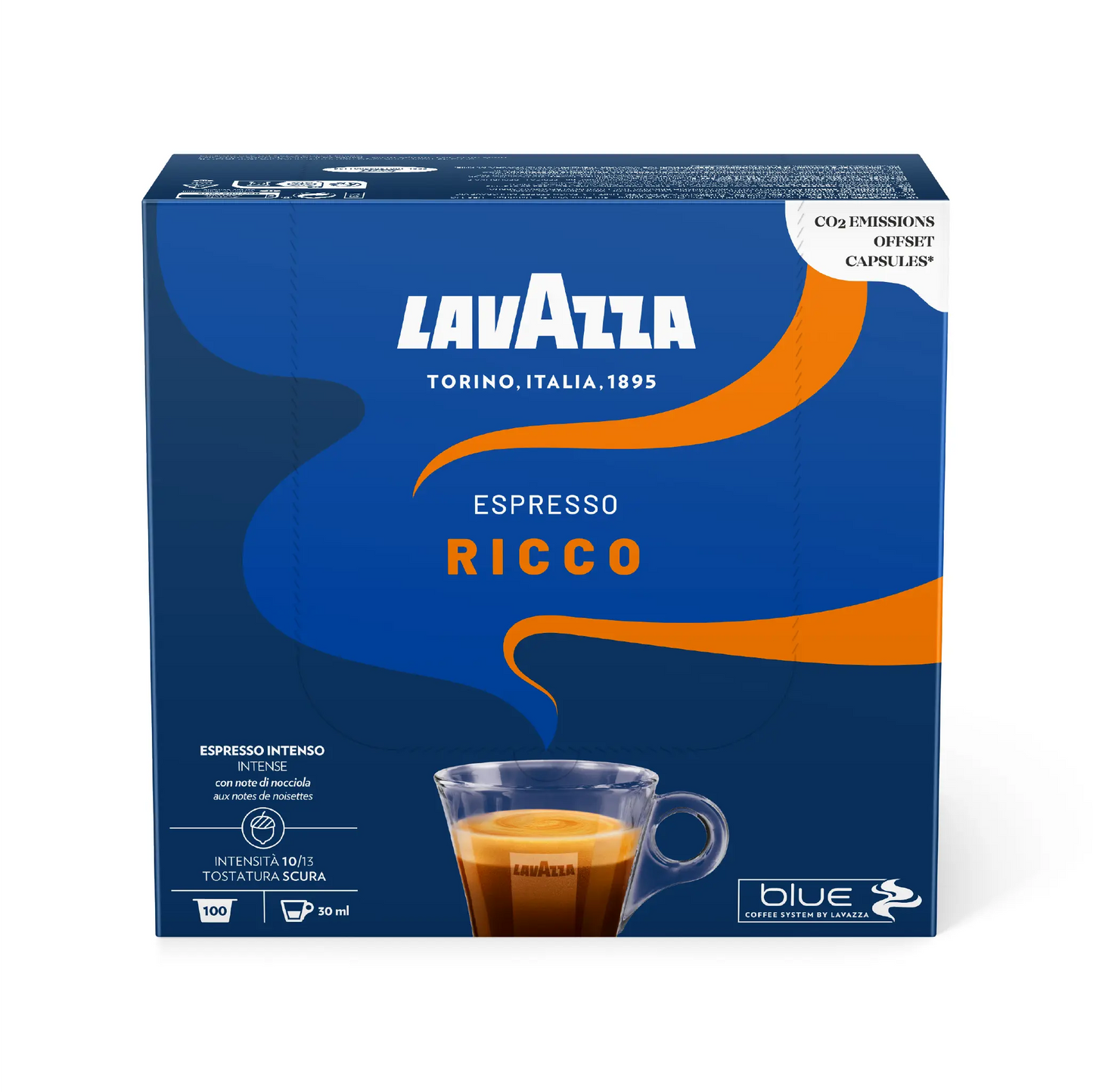 Lavazza Blue - Ricco x 100 Capsules LAVAZZA