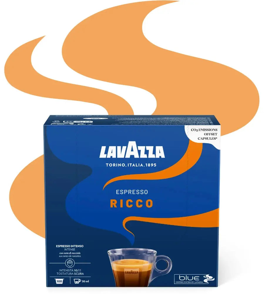 Lavazza Blue - Ricco x 100 Capsules LAVAZZA